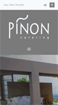 Mobile Screenshot of pinoncatering.com
